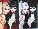 Harley Quinn X Elvira #1 - SIGNED NYCC CK Shared Exclusive - Sozomaika