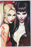 Harley Quinn X Elvira #1 - SIGNED NYCC CK Shared Exclusive - Sozomaika