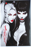 Harley Quinn X Elvira #1 - SIGNED NYCC CK Shared Exclusive - Sozomaika