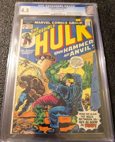 Incredible Hulk #182 - CGC 4.5 - Herb Trimpe