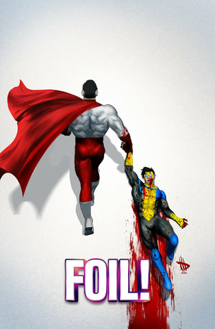 Invincible #1 Reprint - MegaCon MATTE FOIL CK Shared Exclusive - Dave Wilkins