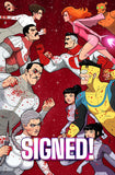 Invincible Returns #1 Facsimile - MATTE FOIL CK Shared ALPHA Exclusive - Nathan Szerdy