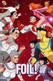 Invincible Returns #1 Facsimile - MATTE FOIL CK Shared ALPHA Exclusive - Nathan Szerdy
