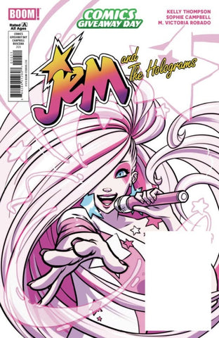 Jem and the Holograms/My Little Pony Flipbook - CGD 2026 - Sophie Campbell