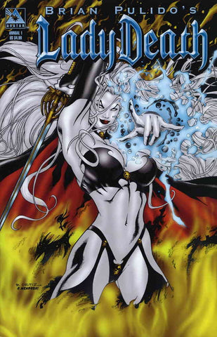 Lady Death Annual 2006 - Gold Foil - Richard Ortiz