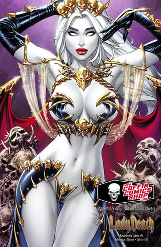 Lady Death: Apocalyptic Abyss #1 - "Jubilation" SDCC Exclusive - eBas, Sabine Rich