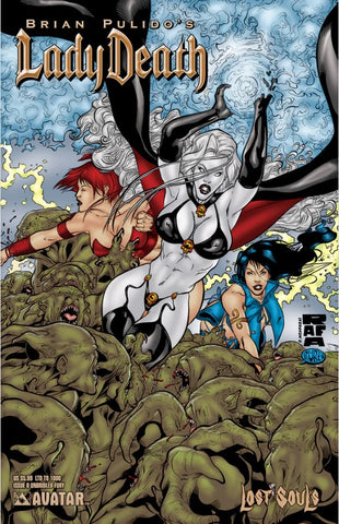 Lady Death: Lost Souls #0 - "Unbridled Fury" - Rafa Lopez
