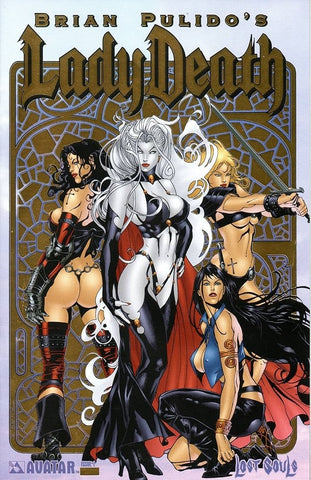 Lady Death: Lost Souls #1 - Gold Foil - Richard Ortiz