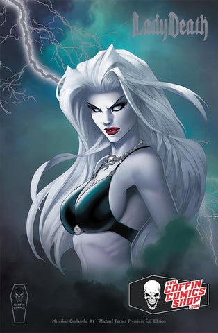 Lady Death: Merciless Onslaught #1 - FOIL SDCC Exclusive - Michael Turner