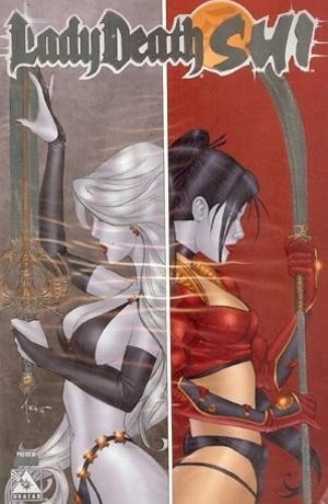 Lady Death Shi Preview - Platinum Foil - Billy Tucci