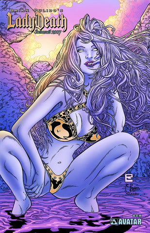 Lady Death: Swimsuit 2007 - Gold Foil - Rafa Lopez