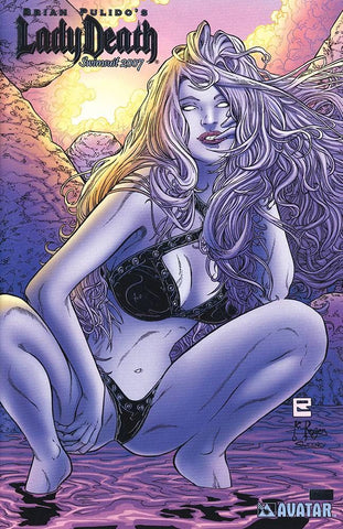 Lady Death: Swimsuit 2007 - Platinum Foil - Rafa Lopez