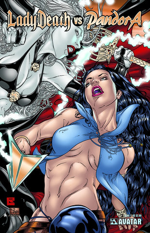 Lady Death vs. Pandora #1 - Gold Foil - Rafa Lopez