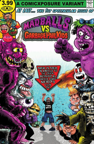 Madballs vs. Garbage Pail Kids #1 - Exclusive Variant - Juan Navarro