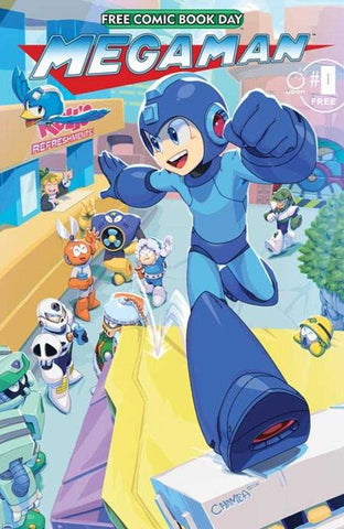 Mega Man #0 - FCBD 2025 - Jeffrey "Chamba" Cruz