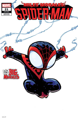 Miles Morales: Spider-Man (2022) #21 - Variant Cover - Skottie Young