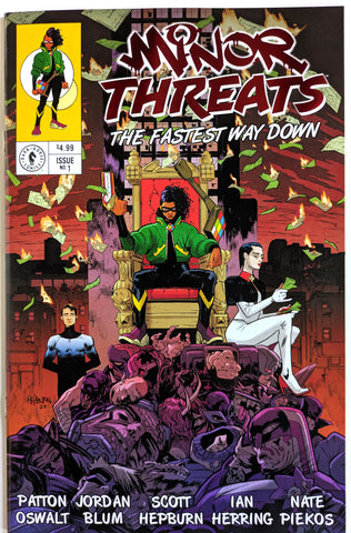 Minor Threats: The Fastest Way Down #1 - Foil Logo - Scott Hepburn, Ian Herring