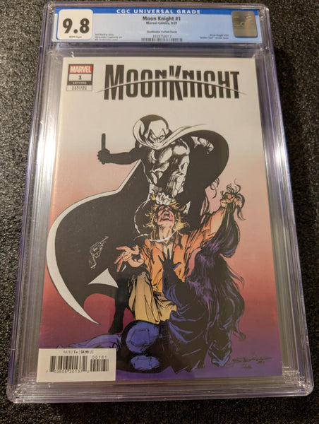 Moon Knight #1 - CGC 9.8 1:100 Ratio Variant - Bill