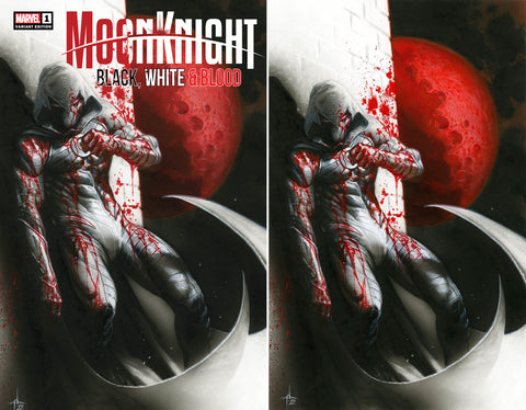 Moon Knight: Black, White & Blood #1 - CK Exclusive - DAMAGED COPY - Gabriele Dell'Otto