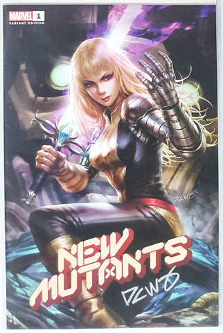 New Mutants #1 - Exclusive Variant - SIGNED - Derrick Chew