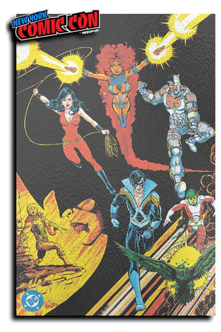 New Teen Titans #1 Facsimile - NYCC Foil Exclusive - George Perez