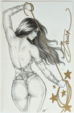 Power Hour #1 - REMARKED CK Exclusive - Line Art & Foil - Dawn McTeigue