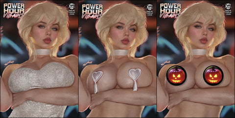 Power Hour #3 - Closeup Villains "Cool Girl" Exclusive - Shikarii