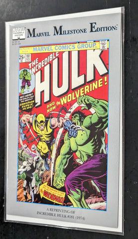 Marvel Milestone: Incredible Hulk # 181 -  Herb Trimpe, John Romita