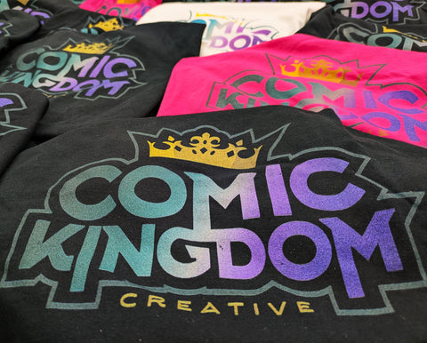 Comic Kingdom Creative T-Shirt