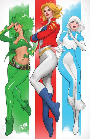 Power Girl Special #1 - DAMAGED COPY - FOIL - David Nakayama