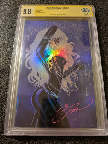 Power Hour #2 Preview - SIGNED FOIL CBCS 9.8 Calgary Fan Expo CK Exclusive - Dawn McTeigue