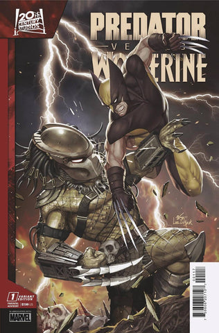Predator vs. Wolverine #1 - 1:50 Ratio Variant - InHyuk Lee