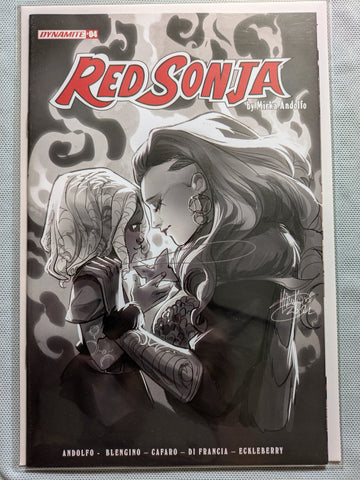 Red Sonja #4 - 1:10 Ratio Variant - Mirka Andolfo