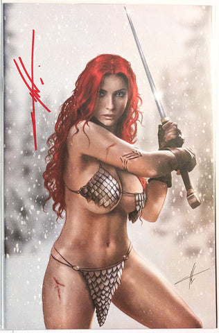 Red Sonja: Age Of Chaos #2 - CK C2E2 Exclusive - SIGNED - Carla Cohen