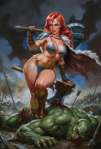 Red Sonja: She-Devil with a Sword #4 - CK Shared Exclusive - Carlos Valenzuela