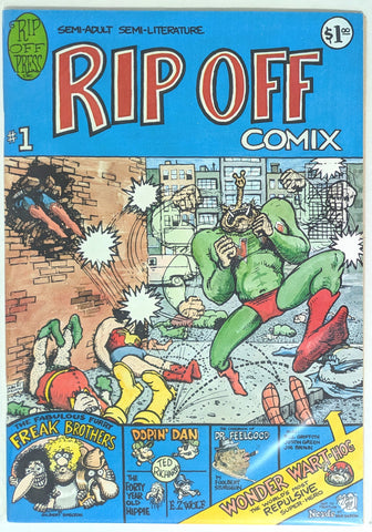 Rip Off Comix #1 - Second Printing - Gilbert Shelton