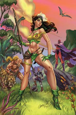 Rogue: Savage Land #1 - 1:100 Ratio Variant - J. Scott Campbell