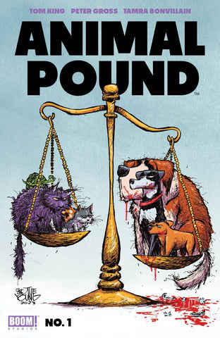 Animal Pound #1 (of 5) - Variant Cover - Skottie Young