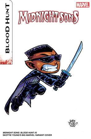 Midnight Sons: Blood Hunt #2 (June 2024) - Variant Cover - Skottie Young