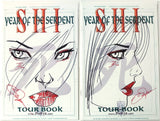 Shi: Year of the Serpent Tour Book - SIGNED & REMARKED - Billy Tucci