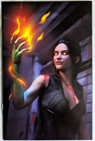 Siren's Gate #4 - "Flames" 1:7 Ratio Variant - Shannon Maer