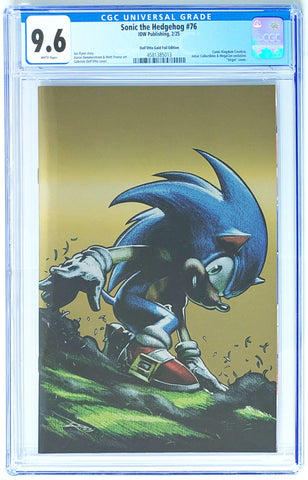 Sonic the Hedgehog #76 - CGC 9.6 FOIL CK MegaCon Exclusive - Gabriele Dell'Otto