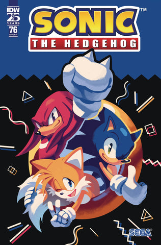 Sonic the Hedgehog #76 - 1:10 Ratio Variant - Nathalie Fourdraine