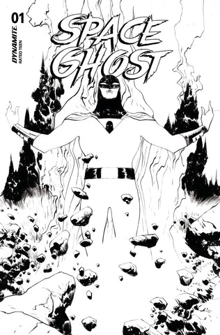 Space Ghost #1 - 1:25 Ratio Variant - Line Art - Jae Lee