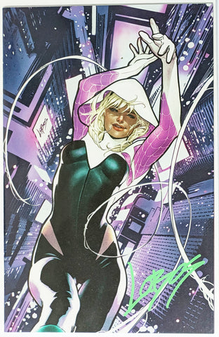 Spider-Gwen: The Ghost-Spider #1 - 1:50 Ratio Variant - SIGNED - Pablo Villalobos