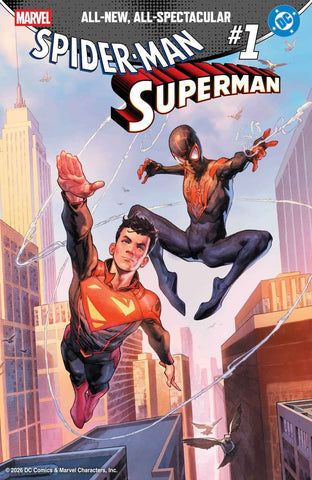 Marvel/DC: Spider-Man/Superman #1 - 1:50 Ratio Variant - Jerome Opeña
