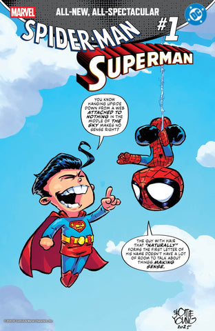 Marvel/DC: Spider-Man/Superman #1 - Variant - 04/15/26 - Skottie Young