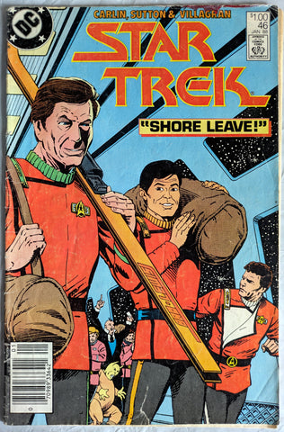 Star Trek (1984) #46 - Canadian Price Variant - Joe Brozowski