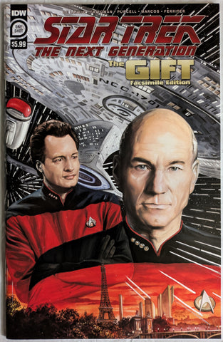 Star Trek: The Next Generation: The Gift Facsimile Edition - J.K. Woodward