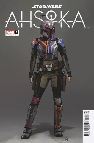 Star Wars: Ahsoka #1 - 1:10 Ratio Variant - Concept Art